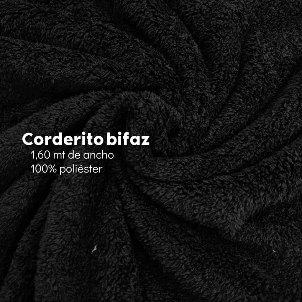 Corderito bifaz - Negro