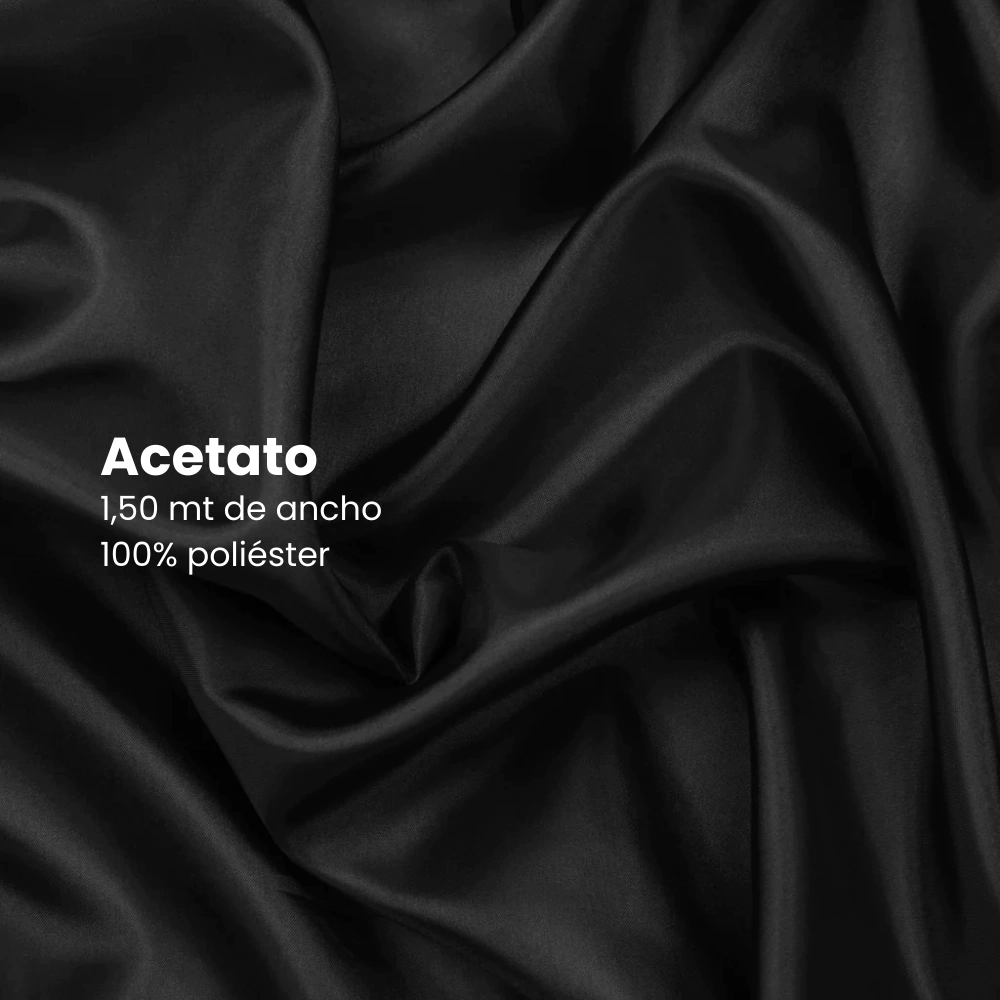 Acetato brilloso 1,50 negro