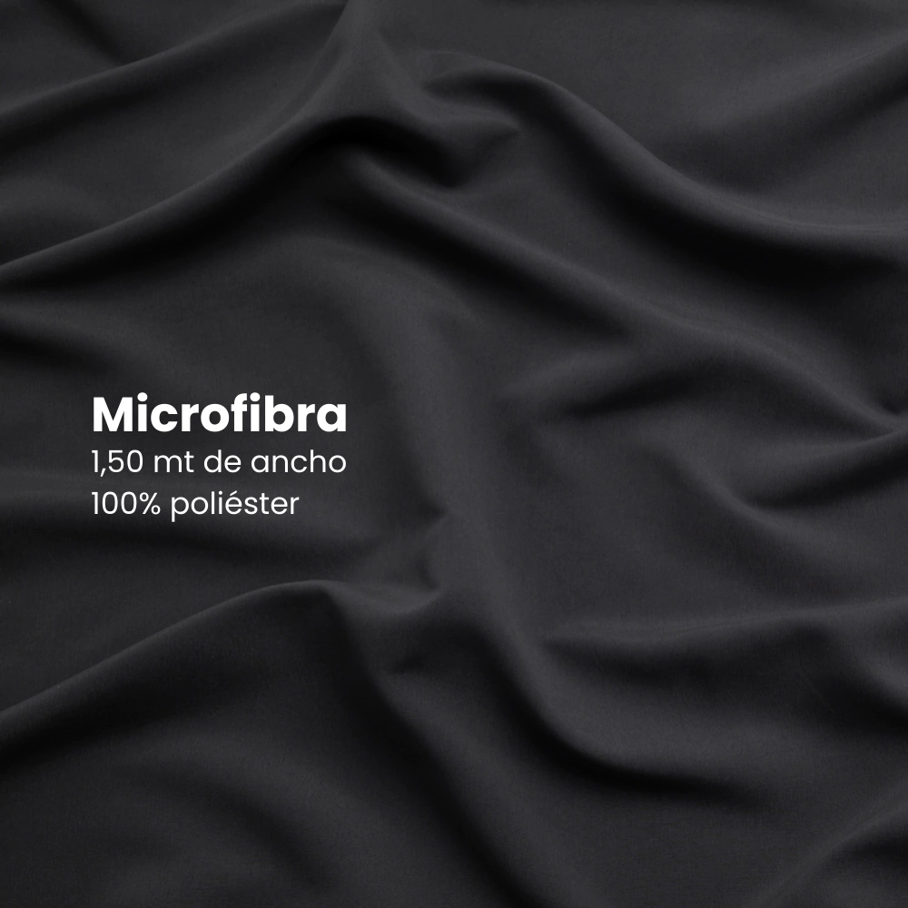 Microfibra 1,50 Negro