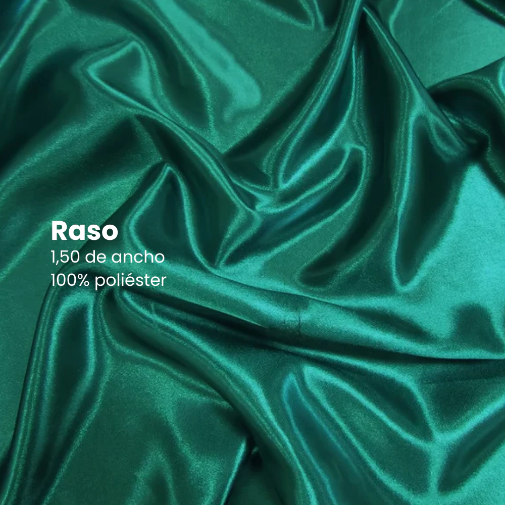 Raso común 1,50 Esmeralda