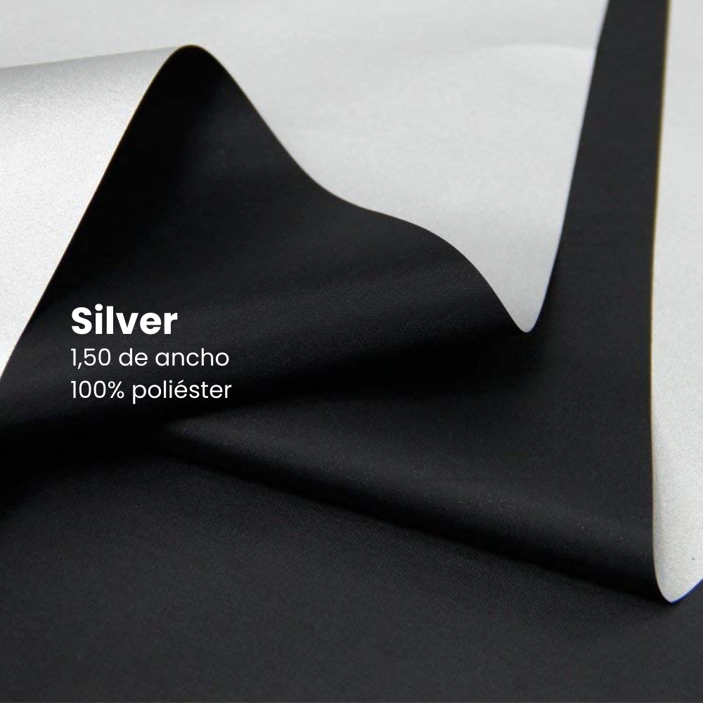 Silver impermeable 1,50 Negro