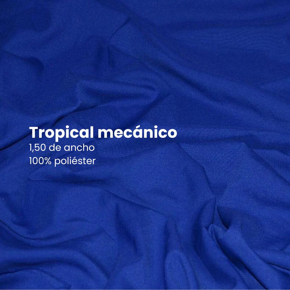 Tropical mecánico 1,50 Azul Francia