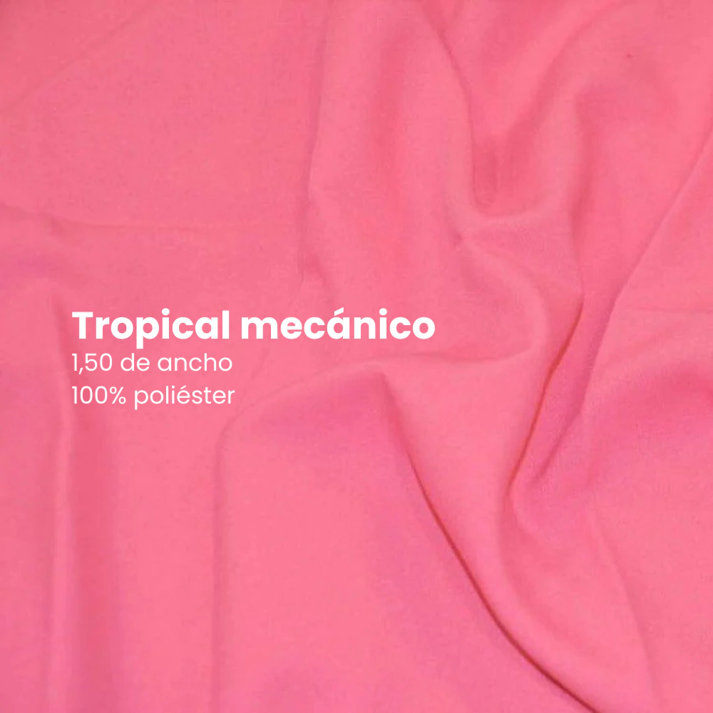 Tropical mecánico 1,50 Rosa chicle