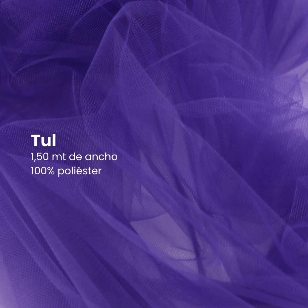 Tul 1,40 Violeta