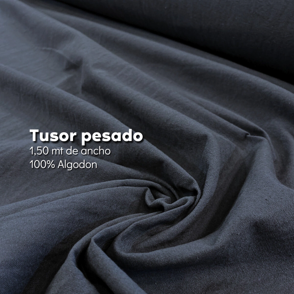 Tusor pesado 1,50 Gris Topo
