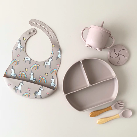 Set de alimentación Unicornios