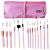 Kit Pincel para Maquiagem Com 15 Pincéis Com Necessaire - comprar online