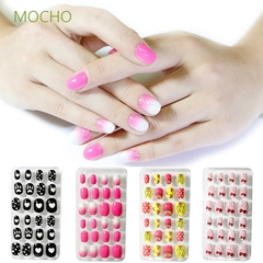 Imagem do Kit 8 Esmaltes Teen Unicórnio + 12 Unhas Postiças Infantil