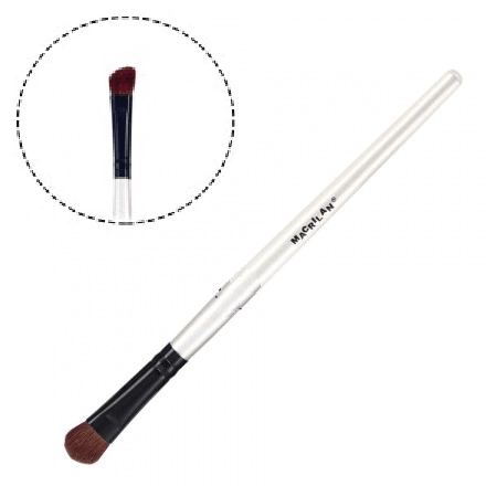 Pincel Aplicador de Sombras Macrilan KP1-19 Preto ou Branco