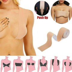Imagem do Sutiã Adesivo Fita Adesiva Levanta Seios Sutiã Invisível Push Up