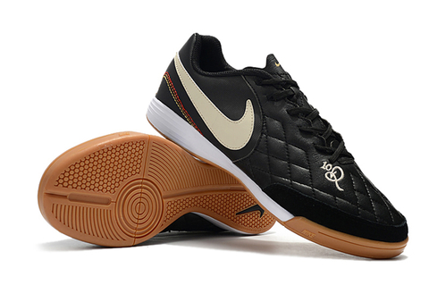 Tênis Futsal Tiempo RONALDINHO R10 Legend - Preto