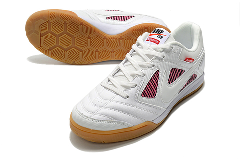Tênis Futsal Nike SB Supreme x Gato Limited - Branco