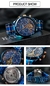 Imagem do Relógio de LUXO Blue Gold edição LIMITADA