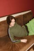 GAUCHO OLIVE CASHMERE SWEATER - Anushka Elliot 