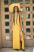 MIMBI MOUSTARD LONG DRESS - buy online