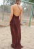 VESTIDO LARGO NOGAL - Anushka Elliot 