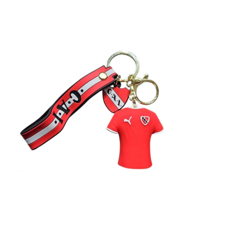 Llavero Goma Independiente Camiseta