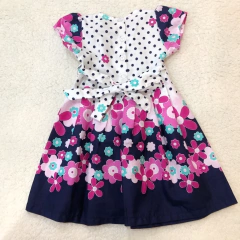 Vestido manga corta (ÚLTIMO 24M) en internet