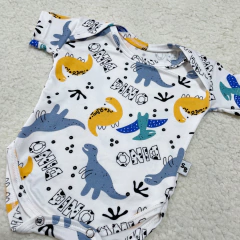 Body manga corta dinos (ÚLTIMO RN/3-6/6-9M) - comprar online