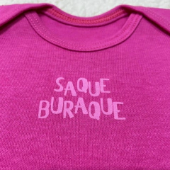 Body manga larga fucsia - comprar online
