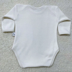 Body manga larga natural (ÚLTIMOS RN/12-18M) - tienda online