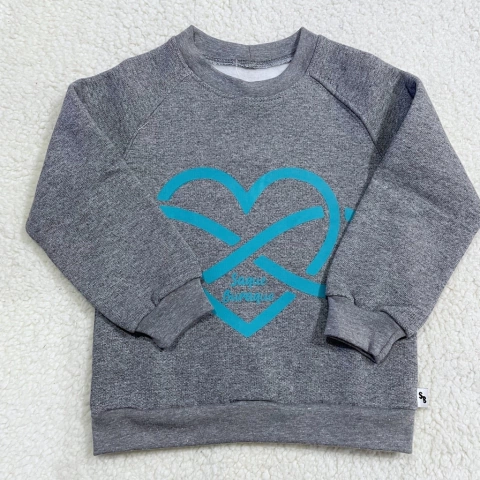 Buzo sin capucha algodón frisado (12/24 MESES)