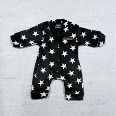 Enterito polar soft estrellitas negro
