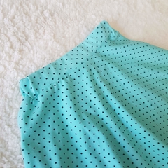 Pollera verde a lunares (ÚLTIMO 24M) - comprar online