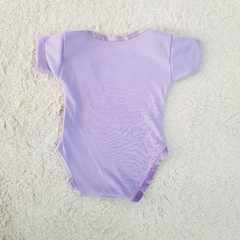 Body lila combinado con batick (ÚLTIMO 1-3/12-18/18-24M) - Saque Buraque