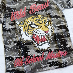 Remera manga corta camuflada tigre (ÚLTIMA 12 MESES) - comprar online
