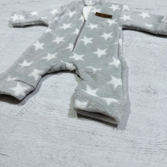 Enterito polar soft estrellitas gris - comprar online
