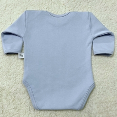 Body manga larga celeste (ÚLTIMO RN/1-3/3-6M) - tienda online