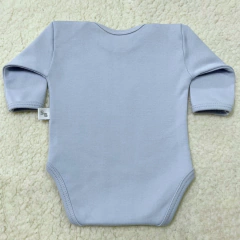Body manga larga celeste (ÚLTIMO RN/1-3M) - tienda online