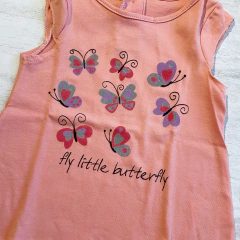 Remera manga corta mariposa (ÚLTIMA 12 MESES) en internet