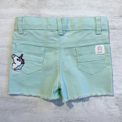Short gabardina aqua (ÚLTIMO 12 MESES) - Saque Buraque
