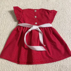 Vestido manga corta bebé (ÚLTIMO 9-12M) - Saque Buraque