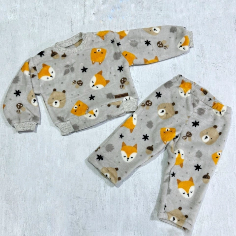 Pijama 2 piezas polar