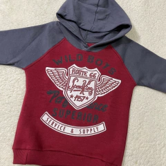 Buzo con capucha algodón frisado (ÚLTIMO 12 MESES) - comprar online