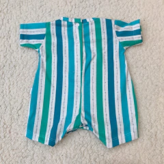 Enterito short rayado verde en internet