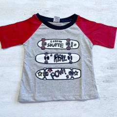 Remera manga corta skate (ÚLTIMA 12 MESES)