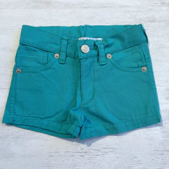 Short gabardina verde (ÚLTIMO 24 MESES)