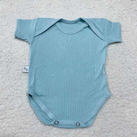 Body manga corta morley turquesa