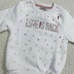 Buzo sin capucha algodón frisado - comprar online