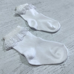 Medias bebé puntilla (0-6 meses) - comprar online