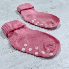 Medias bebé antideslizante rosa (6-12 meses) - comprar online