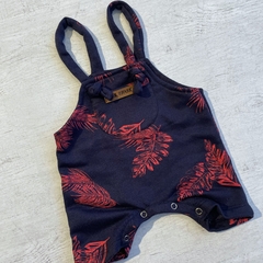 Jardinero short algodón rústico - comprar online