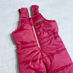 Campera + jardinero fucsia (ÚLTIMO 9-12M) - comprar online