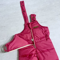 Campera + jardinero fucsia (ÚLTIMO 9-12M) - Saque Buraque