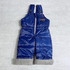 Campera + jardinero azul francia (ÚLTIMO 9-12M)