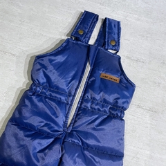 Campera + jardinero azul francia (ÚLTIMO 9-12M) - comprar online